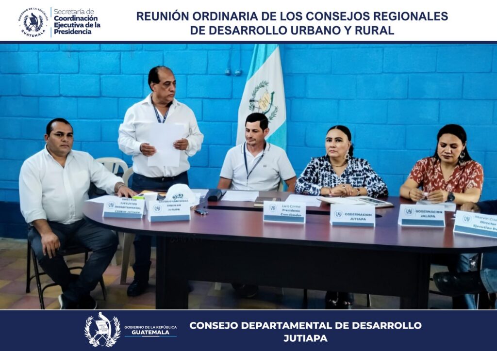 Reunión Ordinaria de los Consejos Regionales de Desarrollo Urbano y Rural